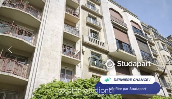 Logement tudiant Studio à Paris 17me arrondissement (75017)