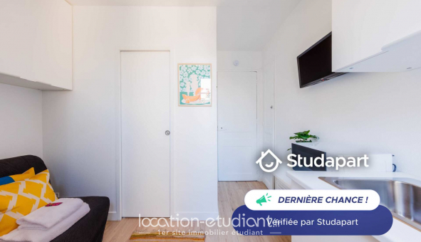 Logement tudiant Location Studio Meublé Paris 17me arrondissement (75017)