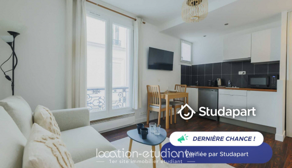 Logement tudiant Studio à Paris 17me arrondissement (75017)