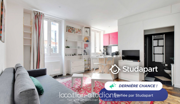 Logement étudiant Studio à Paris 17ème arrondissement (75017)