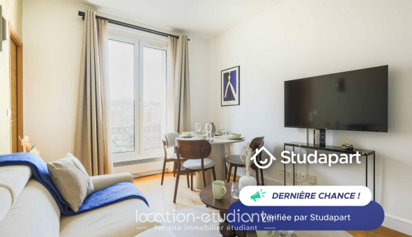 Logement tudiant Studio à Paris 17me arrondissement (75017)