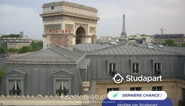 Logement tudiant Studio à Paris 17me arrondissement (75017)