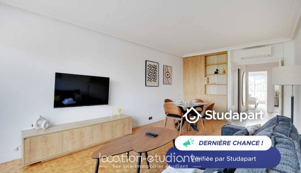 Logement étudiant Location Studio Meublé Paris 17ème arrondissement (75017)