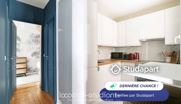 Logement tudiant Studio à Paris 17me arrondissement (75017)