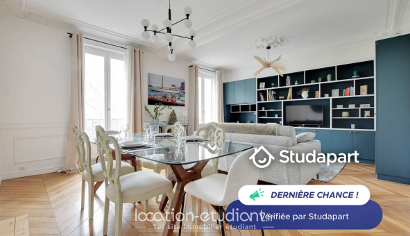 Logement tudiant Studio à Paris 17me arrondissement (75017)
