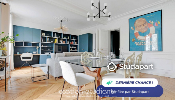 Logement tudiant Studio à Paris 17me arrondissement (75017)