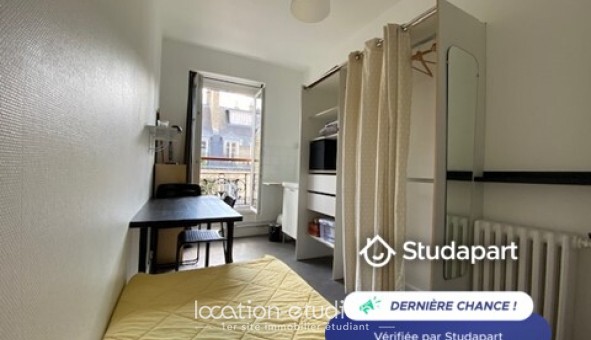 Logement tudiant Location Studio Meublé Paris 17me arrondissement (75017)