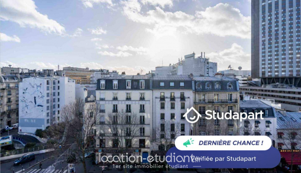 Logement tudiant Studio à Paris 17me arrondissement (75017)