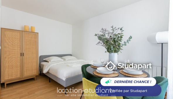 Logement tudiant Location Studio Meublé Paris 17me arrondissement (75017)