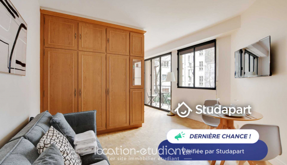 Logement tudiant Location Studio Meublé Paris 17me arrondissement (75017)