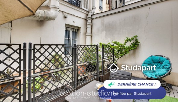 Logement tudiant Studio à Paris 17me arrondissement (75017)