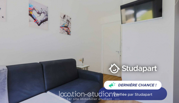 Logement �tudiant Studio &agrave; Paris 17�me arrondissement (75017)