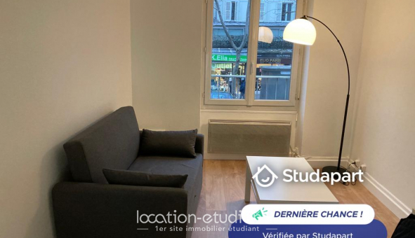 Logement �tudiant Location Studio Meubl&eacute; Paris 17�me arrondissement (75017)