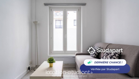 Logement �tudiant Location Studio Meubl&eacute; Paris 17�me arrondissement (75017)