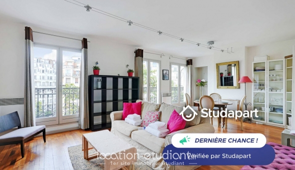Logement étudiant Studio &agrave; Paris 17ème arrondissement (75017)