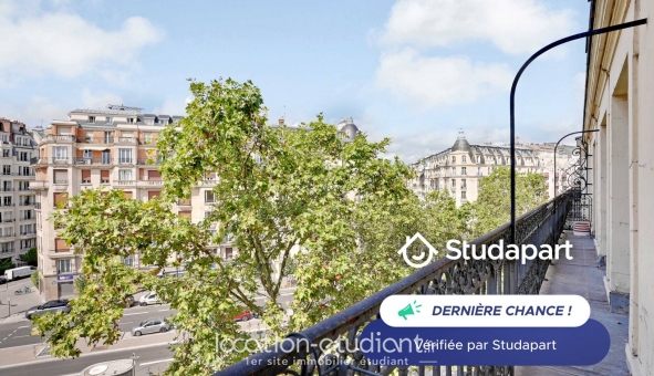Logement étudiant Studio &agrave; Paris 17ème arrondissement (75017)