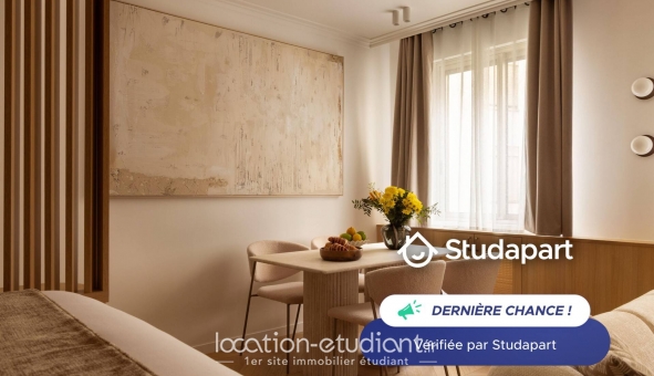 Logement étudiant Studio &agrave; Paris 17ème arrondissement (75017)