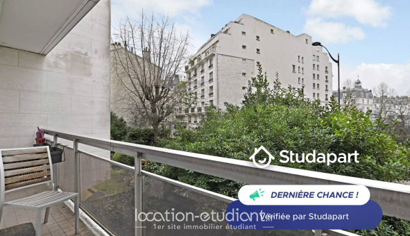 Logement étudiant Studio &agrave; Paris 17ème arrondissement (75017)