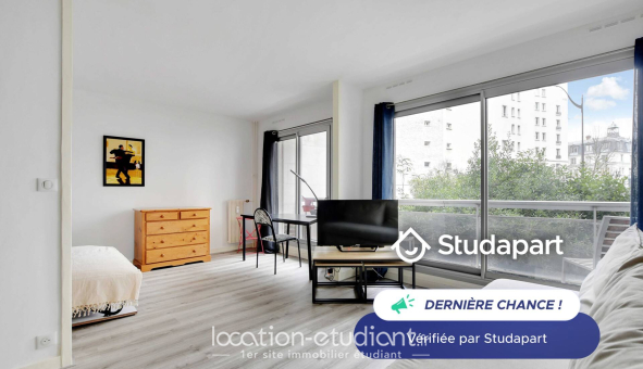 Logement étudiant Studio &agrave; Paris 17ème arrondissement (75017)