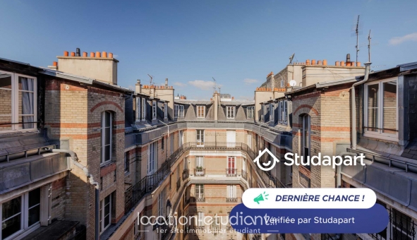 Logement étudiant Studio &agrave; Paris 17ème arrondissement (75017)