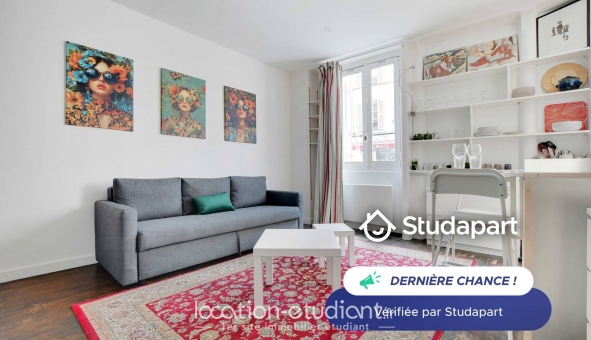 Logement étudiant Studio &agrave; Paris 17ème arrondissement (75017)