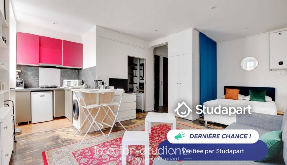 Logement étudiant Studio &agrave; Paris 17ème arrondissement (75017)