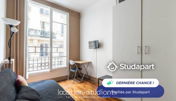 Logement �tudiant Studio &agrave; Paris 17�me arrondissement (75017)