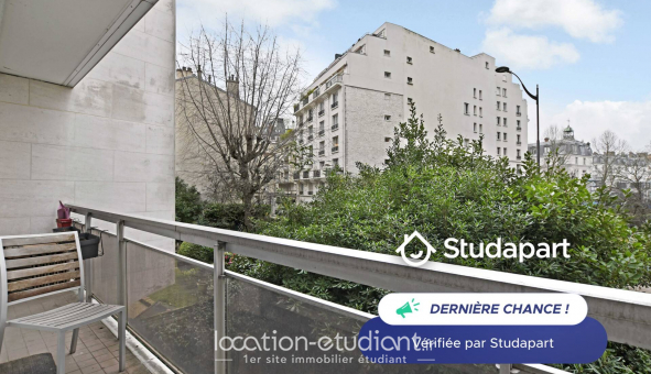 Logement �tudiant Studio &agrave; Paris 17�me arrondissement (75017)
