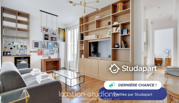 Logement �tudiant Location Studio Meubl&eacute; Paris 17�me arrondissement (75017)