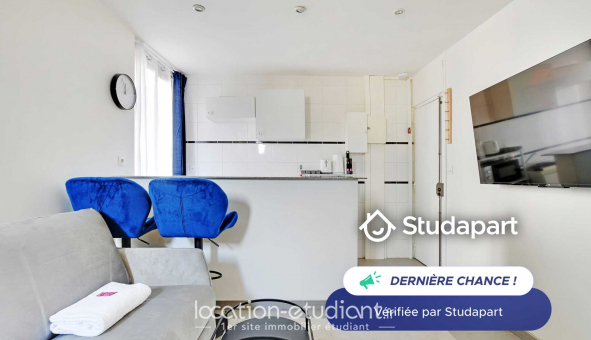 Logement �tudiant Studio &agrave; Paris 17�me arrondissement (75017)