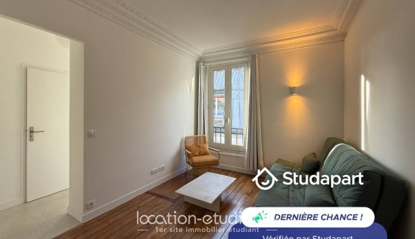 Logement �tudiant Location Studio Meubl&eacute; Paris 17�me arrondissement (75017)