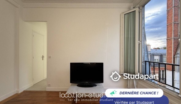 Logement �tudiant Studio &agrave; Paris 17�me arrondissement (75017)
