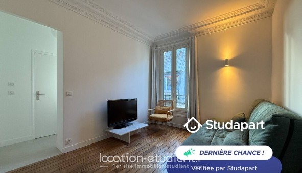 Logement �tudiant Studio &agrave; Paris 17�me arrondissement (75017)