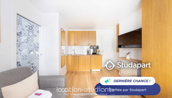 Logement �tudiant Studio &agrave; Paris 17�me arrondissement (75017)