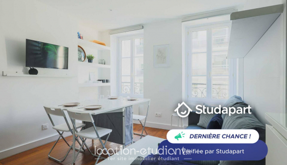 Logement �tudiant Studio &agrave; Paris 17�me arrondissement (75017)
