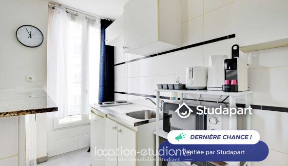 Logement �tudiant Studio &agrave; Paris 17�me arrondissement (75017)