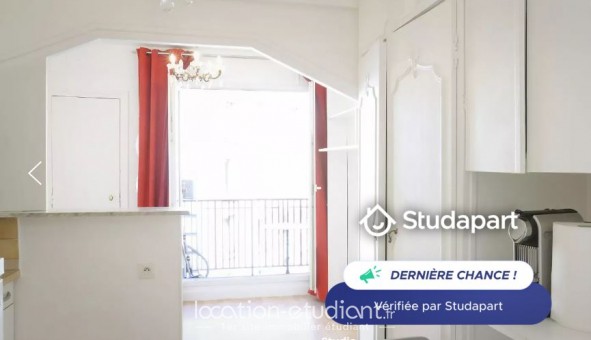 Logement �tudiant Studio &agrave; Paris 17�me arrondissement (75017)