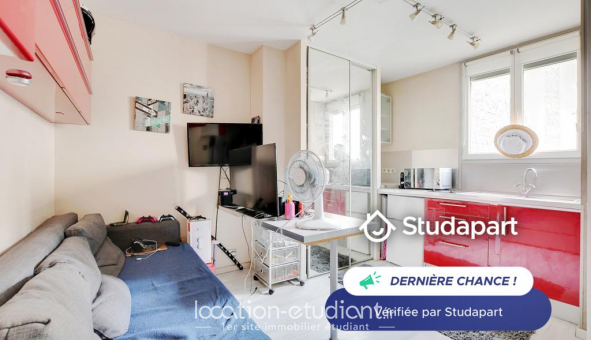 Logement étudiant Location Studio Meublé Paris 17ème arrondissement (75017)