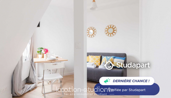 Logement �tudiant Studio &agrave; Paris 17�me arrondissement (75017)