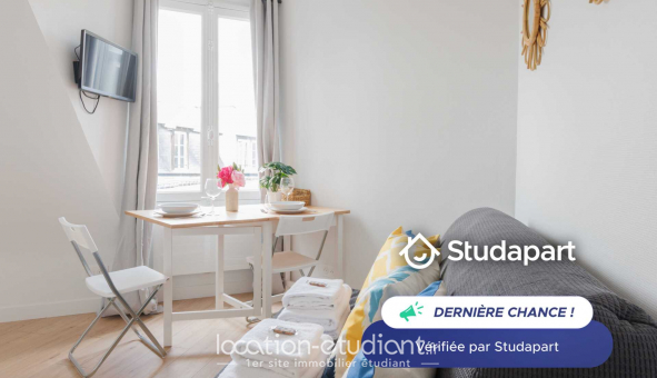 Logement �tudiant Studio &agrave; Paris 17�me arrondissement (75017)