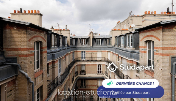 Logement �tudiant Studio &agrave; Paris 17�me arrondissement (75017)