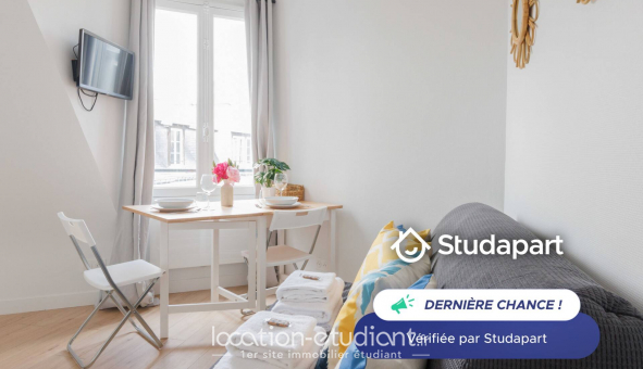 Logement �tudiant Studio &agrave; Paris 17�me arrondissement (75017)