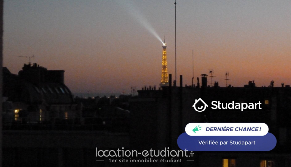 Logement �tudiant Studio &agrave; Paris 17�me arrondissement (75017)