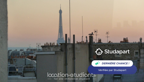 Logement �tudiant Studio &agrave; Paris 17�me arrondissement (75017)