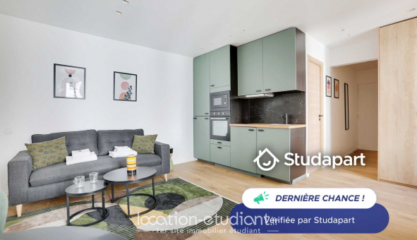 Logement �tudiant Location Studio Meubl&eacute; Paris 17�me arrondissement (75017)