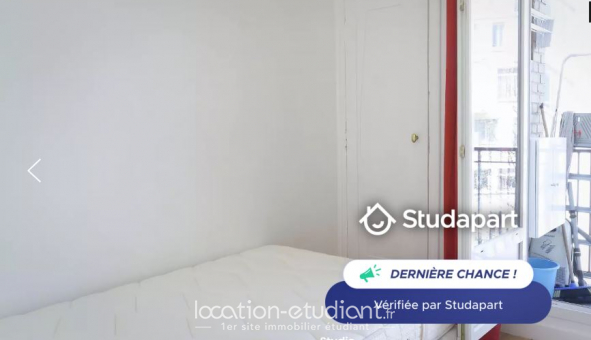 Logement �tudiant Studio &agrave; Paris 17�me arrondissement (75017)