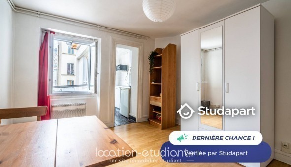 Logement tudiant Studio à Paris 18me arrondissement (75018)