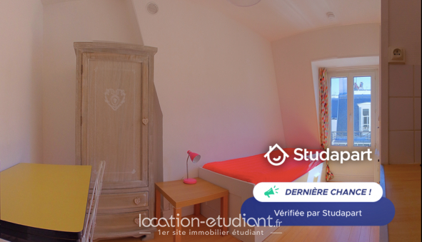Logement tudiant Location Studio Meublé Paris 18me arrondissement (75018)