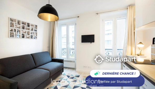 Logement étudiant Location Studio Meublé Paris 18ème arrondissement (75018)