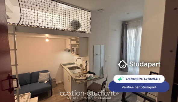 Logement tudiant Location Studio Meublé Paris 18me arrondissement (75018)